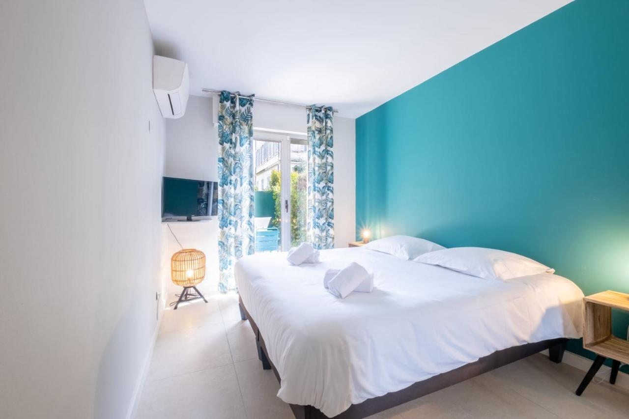 3P Garden-Level Apartment Residence With Pool Cannes Exterior photo